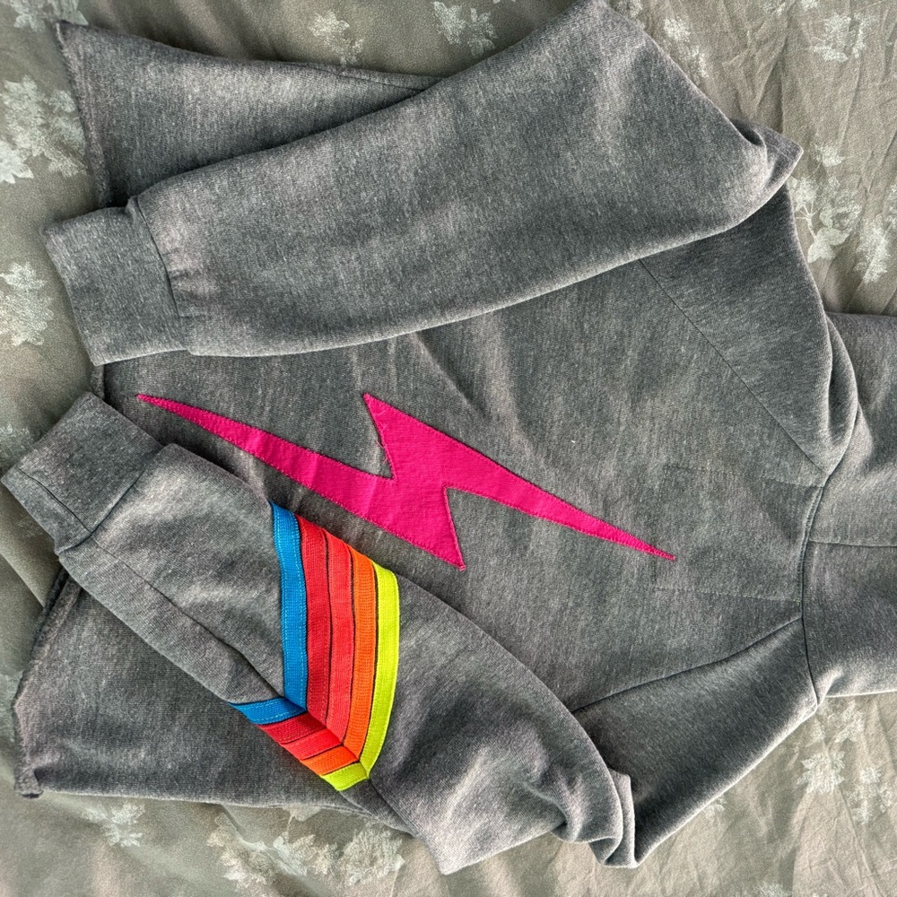 Aviator Nation cropped Hoodie